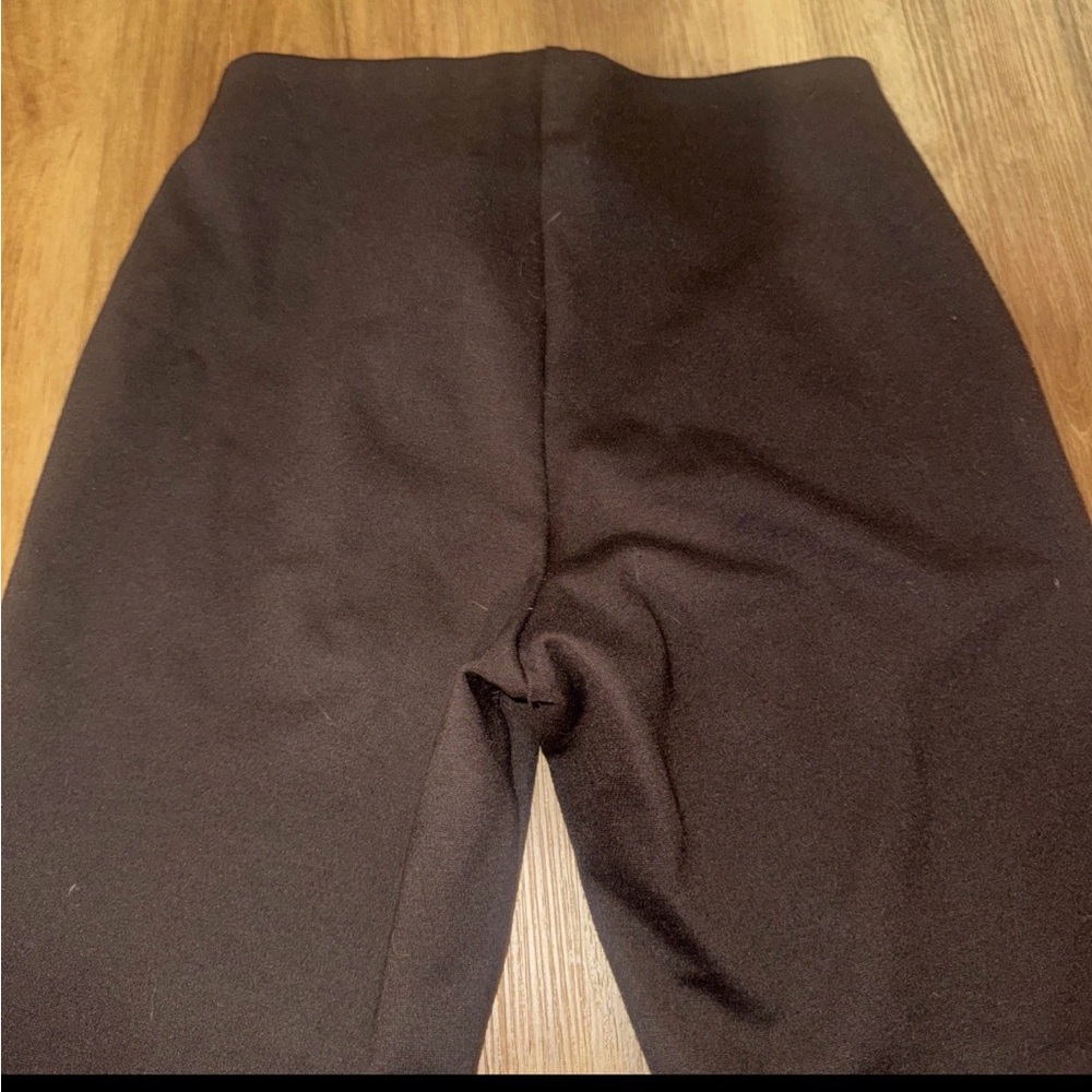 JM Collection BROWN CLAY Women's Size Small Studded Pull-on Tummy Control Pants - Picture 6 of 6